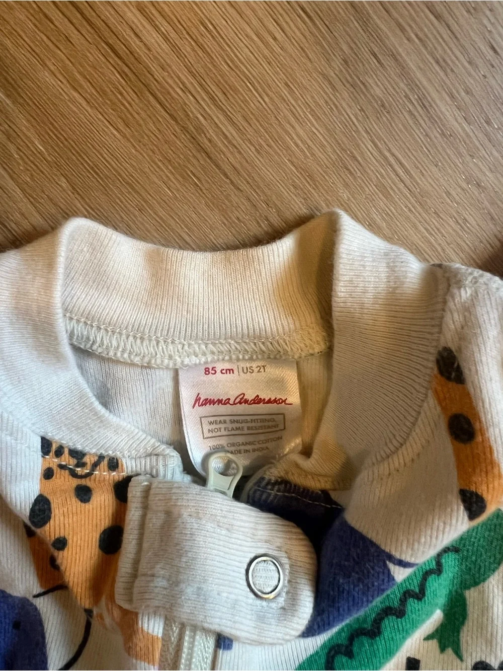 Hanna Andersson Multicolor Animal & Pink Unicorn One-Piece
